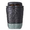 Saco de dormir Big agnes King Solomon 20 (650 RDS DownTek) 40 DOBLE ANCHO (Asfalto/Verde chino)