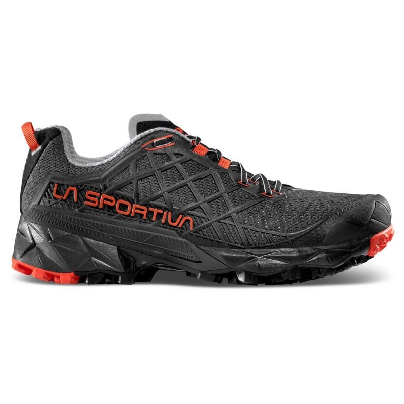 Scarpe da trail La Sportiva Akyra II (Carbon/Cherry Tomato) Uomo 