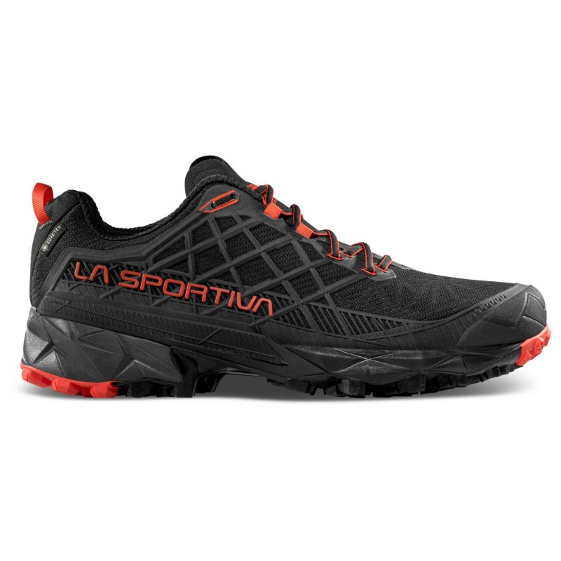 Trail schoenen La Sportiva Akyra II GTX (Zwart/Kersentomaat) Heren