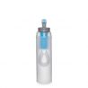 Filtrierende Trinkflasche Hydrapak ULTRAFLASK + 500ML FILTER KIT Clear