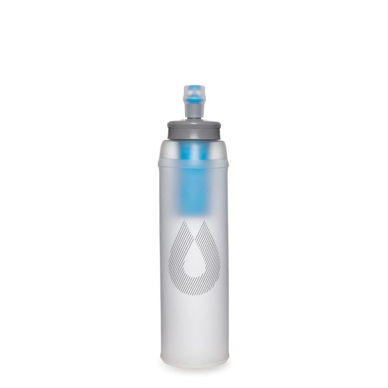 Filtrierende Trinkflasche Hydrapak ULTRAFLASK + 500ML FILTER KIT Clear