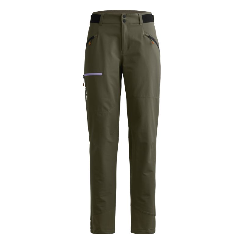 Damesbroeken Ortovox SECEDA SOFTSHELL PANTS W (Wildkruiden)