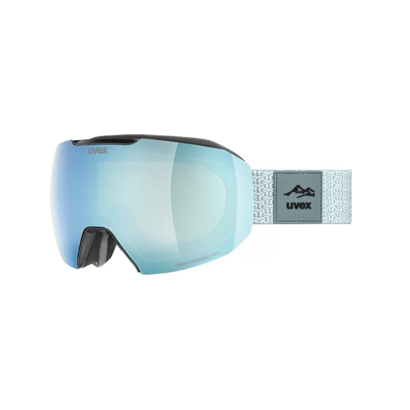 Masque de ski UVEX EPIC ATTRACT (BLACK MATT/MIR SAPPHIRE)