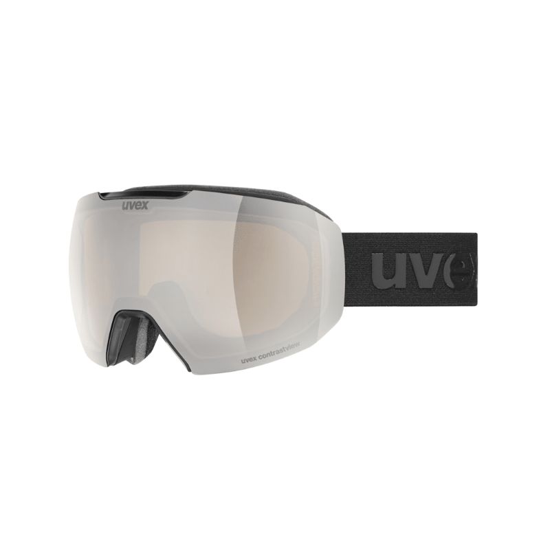 Skimaske Uvex EPIC ATTRACT (sort dl/FM sølvgul)
