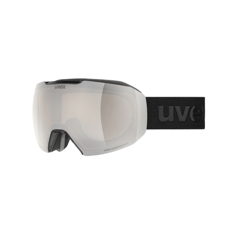 Máscara de esquí Uvex EPIC ATTRACT S (BLACK MATT/MIRROR SILVER)