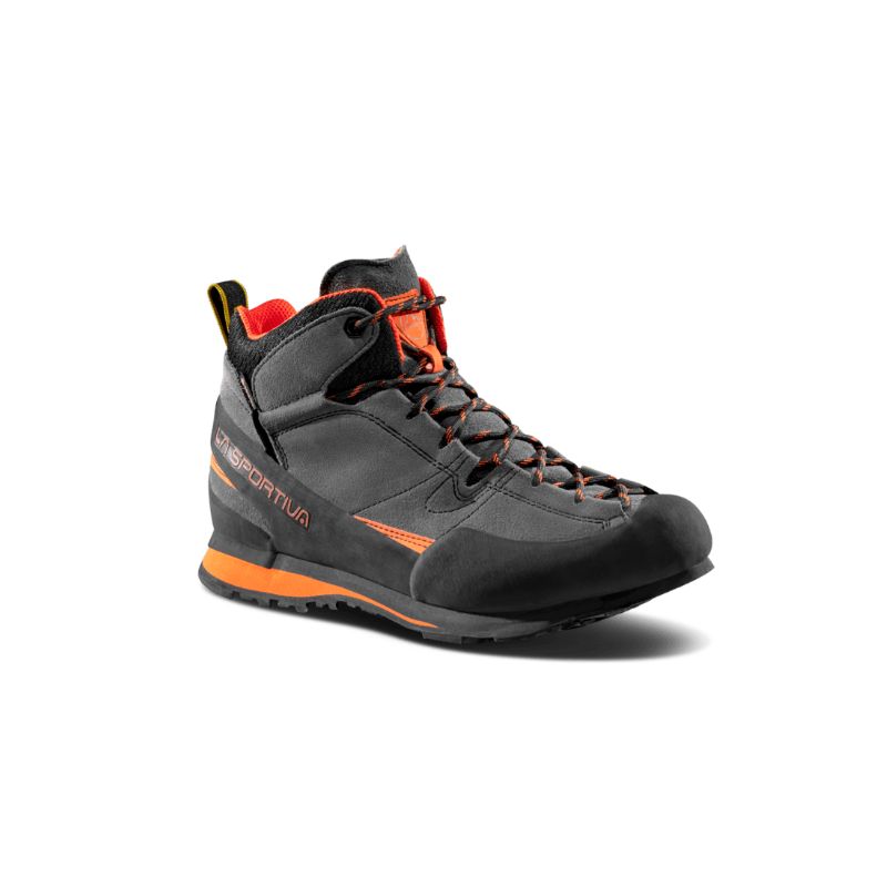 Boulder X Mid GTX (Carbon/Flame) Miesten vaellussaappaat