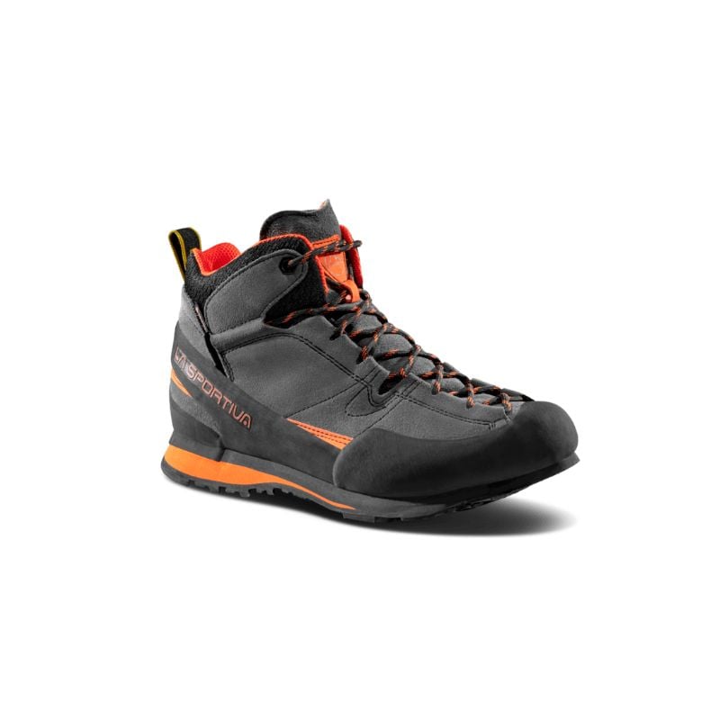 Boulder X Mid GTX (Carbon/Flame) Scarpe da trekking da uomo