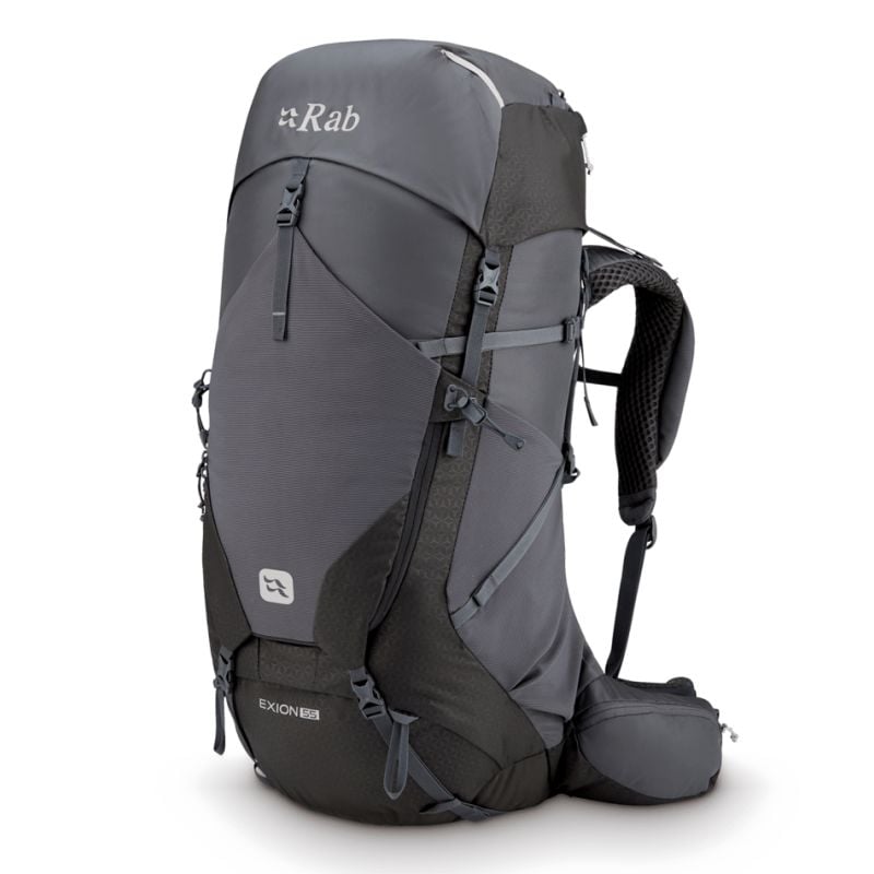 Wanderrucksack Rab Exion 55 (Anthrazit/Graphene)