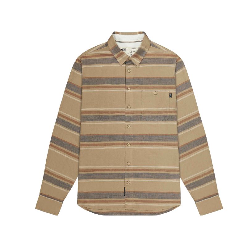 Camicia Picture TAHUPO SHIRT (Pietra scura) Uomo
