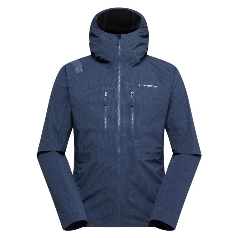 Giacca impermeabile La Sportiva Helixir Shell Jkt M (Night Sky/Chalk) Uomo