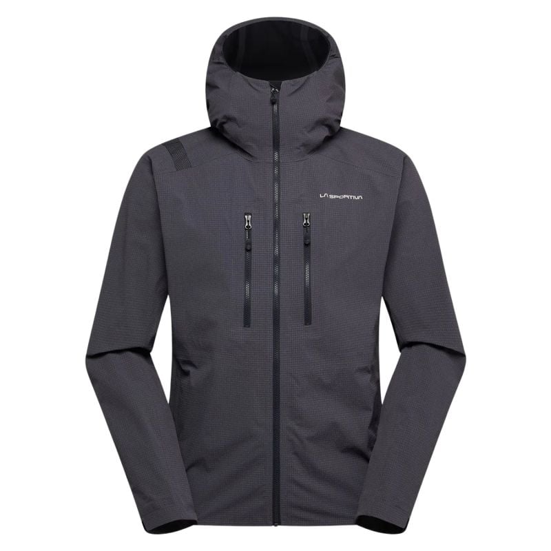 Giacca impermeabile La Sportiva Helixir Shell Jkt M (Onyx/Chalk) Uomo