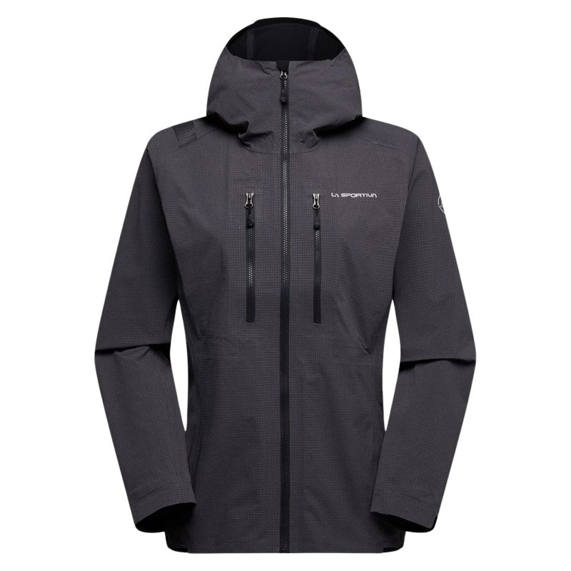 Waterdicht damesjack La Sportiva Helixir Shell Jkt W (Onyx/Chalk)