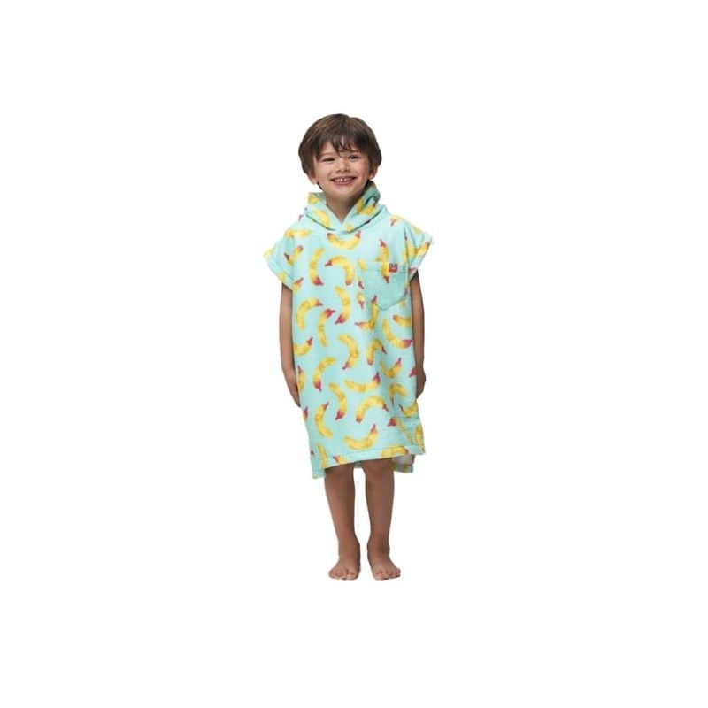 Badeponcho AFTER ESSENTIALS Poncho (Banana Stain) Barn