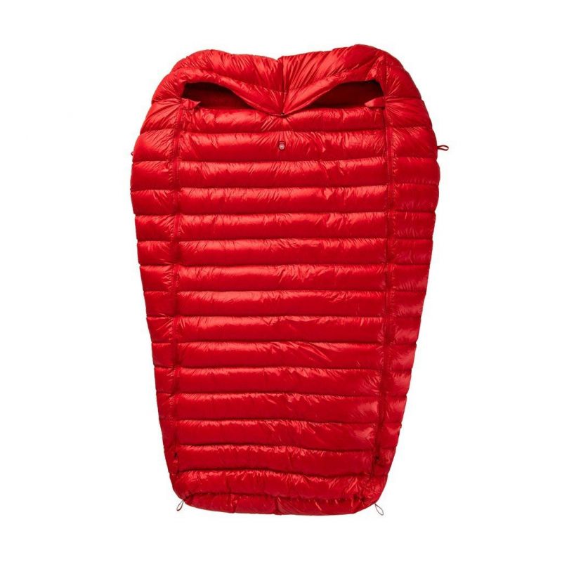 Dubbele slaapzak Pajak Quest 4TWO (Rood)