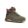 Merrell MOAB SPEED 2 LTR MID WP - OLIVA (OLIVA)
