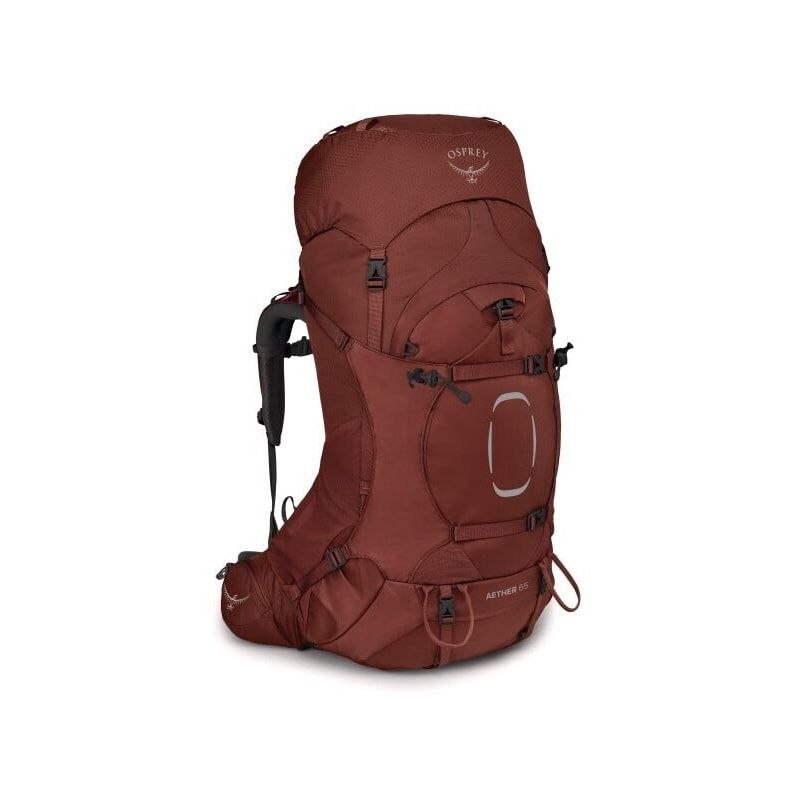 Mochila Osprey Aether 65 (Rojo Bellota)
