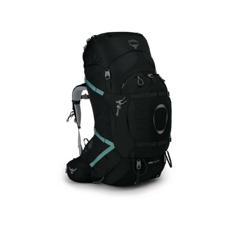 Travel backpack Osprey Ariel Plus 85 (Black)
