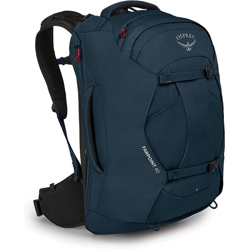 Sac à dos de voyage OSPREY Farpoint 40 (Muted Space Blue)