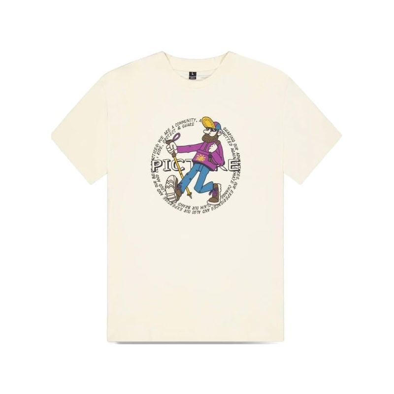 Camiseta Picture DEWATTO TEE (A Almond Milk) Hombre