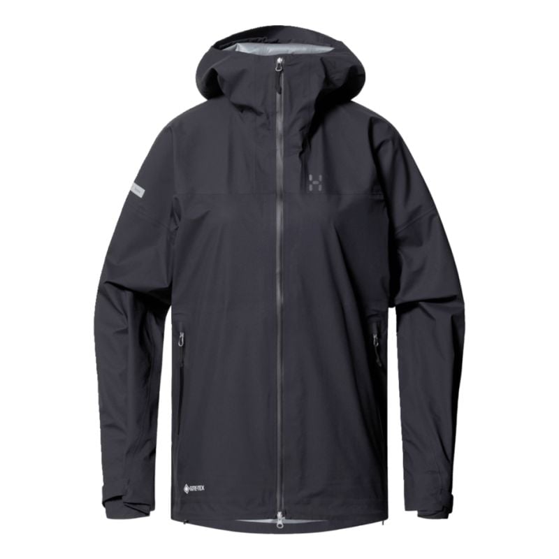 Naisten HAGLOFS L.I.M Airak GTX Takki Naisten (True Black) vedenpitävä takki