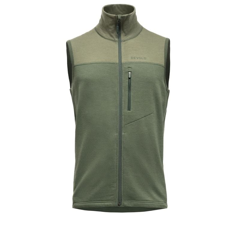 Sleeveless jacket Devold EXPLORER MERINO VEST MAN (FOREST/LICHEN) Man