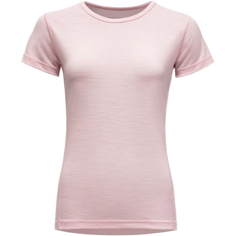 Camiseta de mujer DVOLD BREEZE MERINO 150 WMN (CHALK PINK)