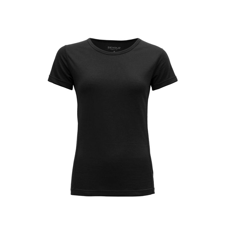 Camiseta de mujer DVOLD BREEZE MERINO 150 WMN (NEGRO)