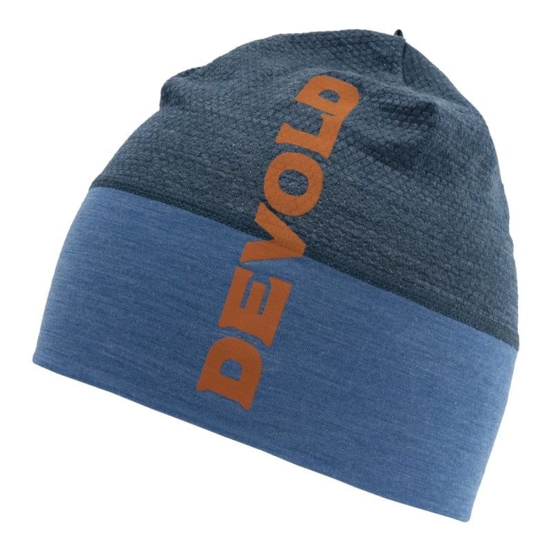 Cap Devold RUNNING MERINO 130 BEANIE (BLUE) Unisex