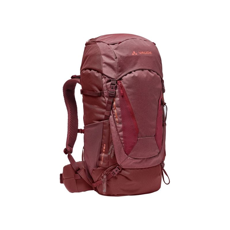 Damesrugzak Asymmetric 48+8 Vaude (CHERRY)