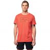 ACTIVE OUTLINE TEE MAN CAYENNE