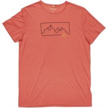 T-Shirt Devold ACTIVE "OUTLINE" TEE MAN (CAYENNE) Mann