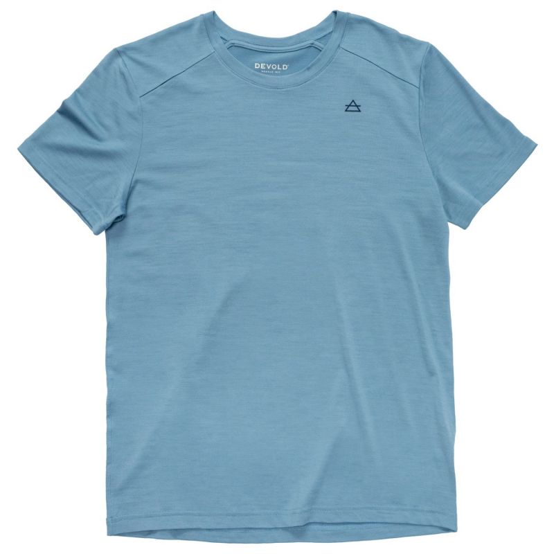 Maglietta Devold PREMIUM TEE MAN (SKYBLUE) Uomo