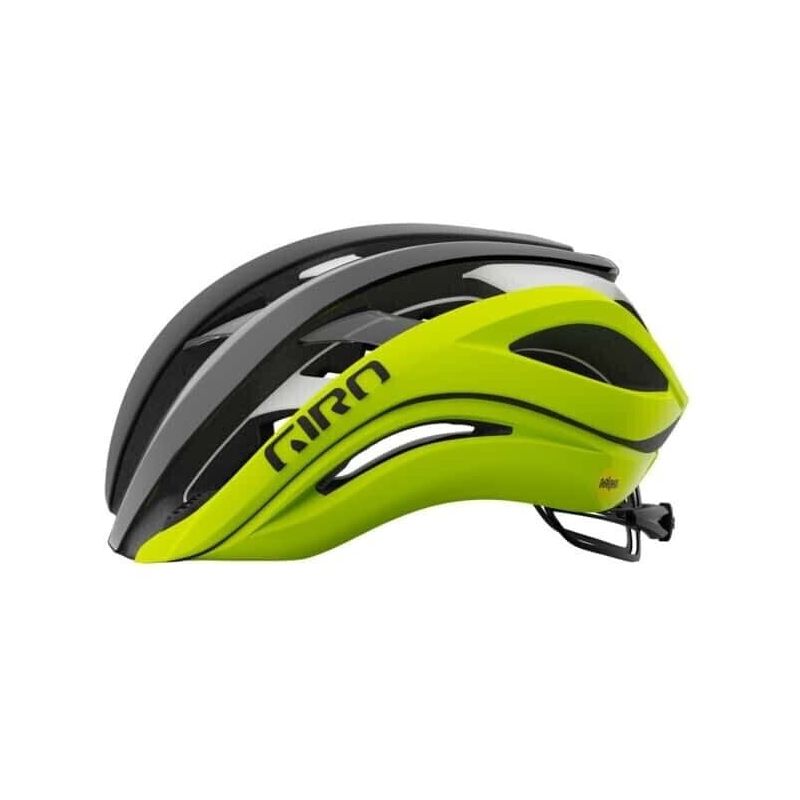 GIRO AETHER SPHERICAL fietshelm (zwart/geel)