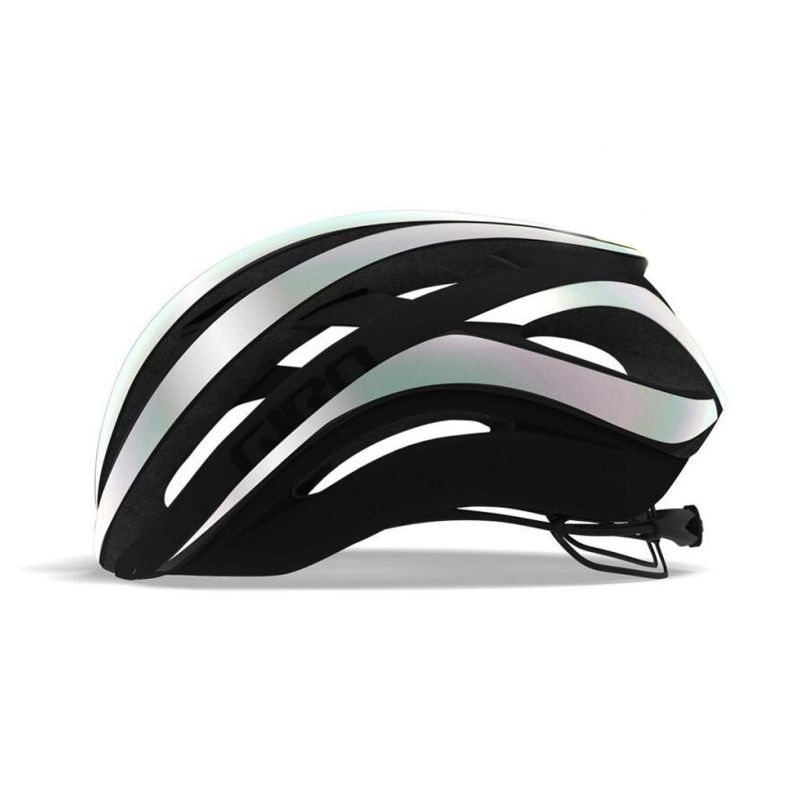 GIRO AETHER SPHERICAL fietshelm (Matzwart Flash)
