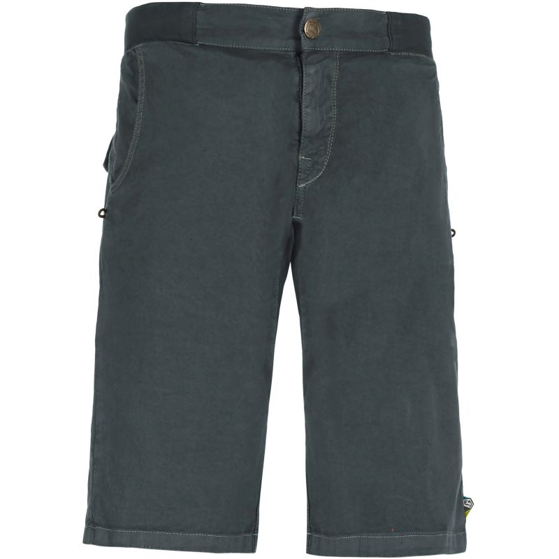 Pantalones cortos de escalada para hombre E9 KROC FLAXS20 (PIZARRA)