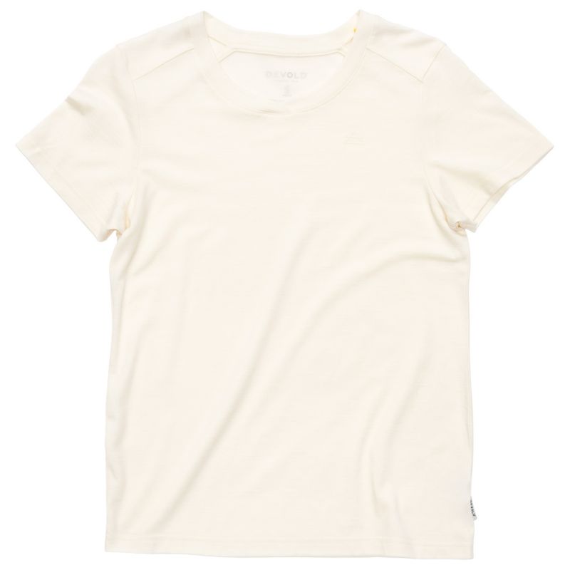 T-paita Devold Naisten PREMIUM TEE WMN (VALKOINEN)