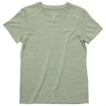 T-skjorte Devold PREMIUM TEE WMN (FOG) for kvinner