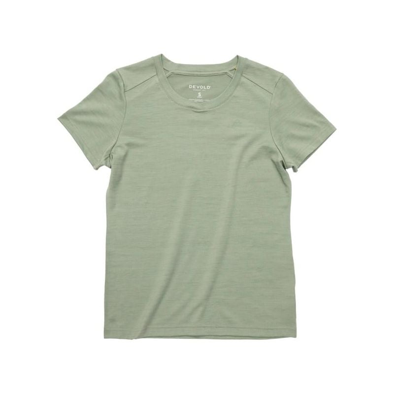 T-skjorte Devold PREMIUM TEE WMN (FOG) for kvinner