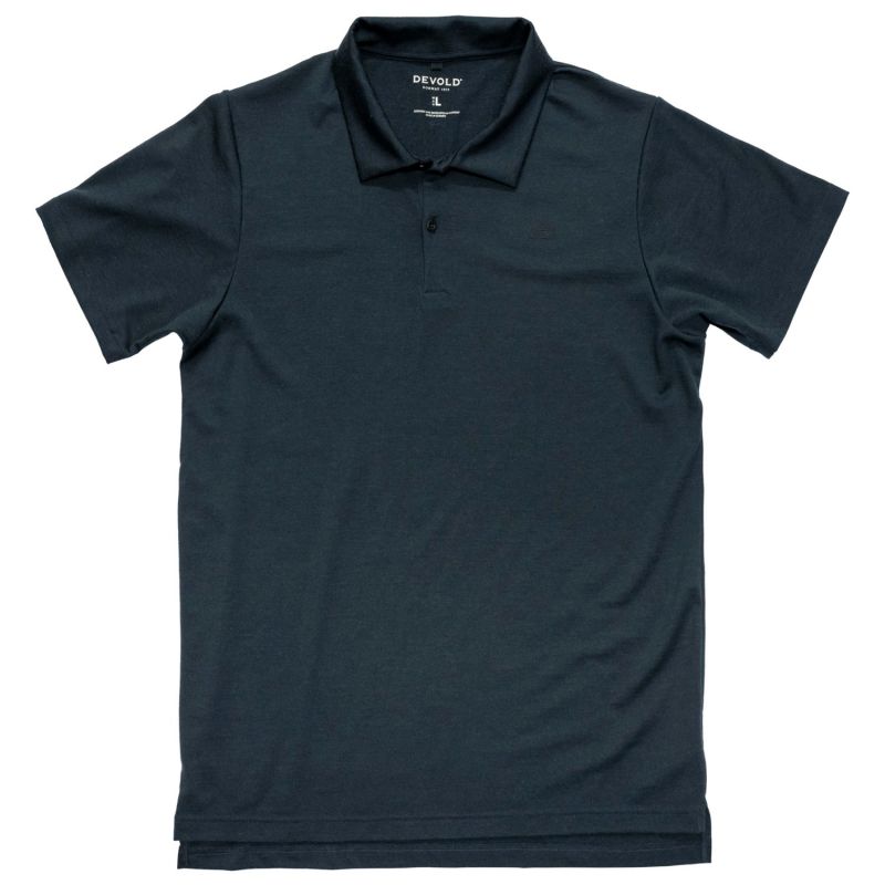 Polo Devold PREMIUM POLO MAN (INK) Uomo