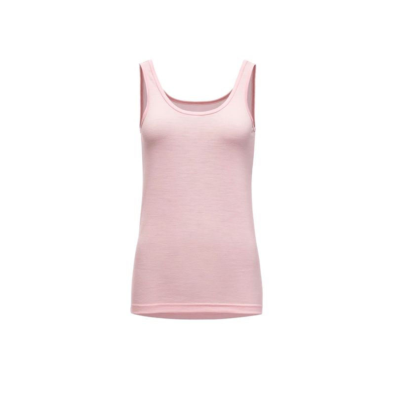 Tank top Devold Naisten BREEZE MERINO 150 SINGLET WMN (CHALK PINK)