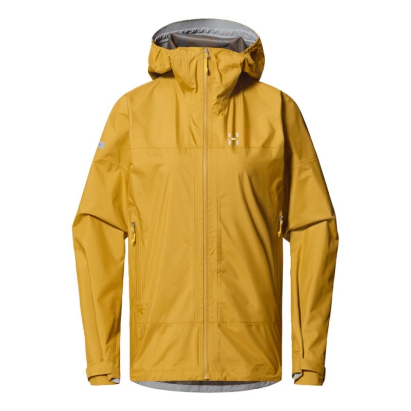 Chaqueta HAGLOFS L.I.M Airak 2.5L Mujer (Clay Yellow) Chaqueta impermeable Mujer