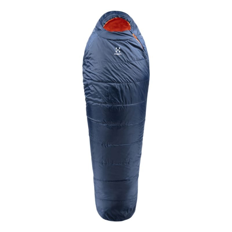 Schlafsack HAGLOFS Tarius +6 (Mitternachtsblau/Mandarine)