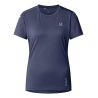HAGLOFS L.I.M Tech Tee Mujer (Azul hilo)