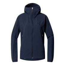 HAGLOFS Rosson Softshell Hood Damjacka (Tarn Blue) Kvinna