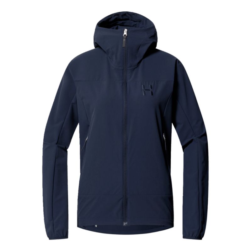 HAGLOFS Rosson Softshell Kap Damesjas (Tarn Blauw) Vrouw