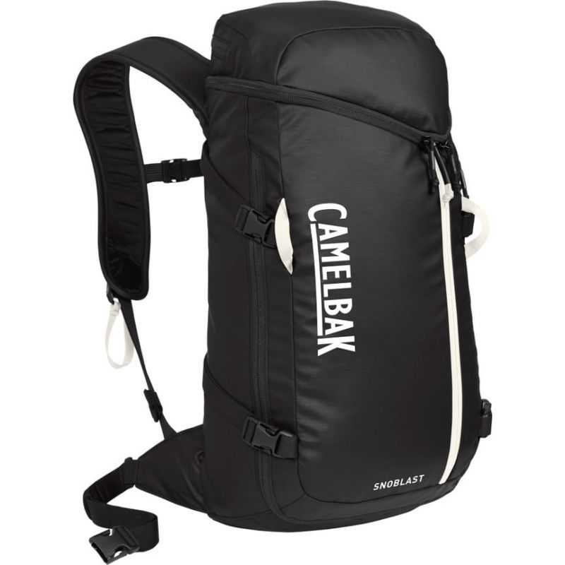 Hiihtoreppu CamelBak SNOBLAST 22 eristetyllä taskulla (musta/valkoinen)
