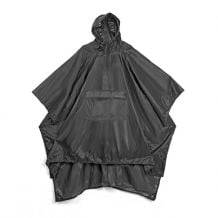 Poncho LIFEVENTURE Waterproof Poncho (Black)