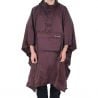 Poncho LIFEVENTURE Vedenpitävä poncho (mustaherukka)