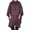 Poncho LIFEVENTURE Waterdichte Poncho (Zwarte bes)