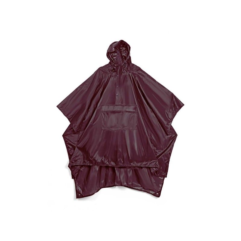 Poncho LIFEVENTURE Waterproof Poncho (Blackcurrant)